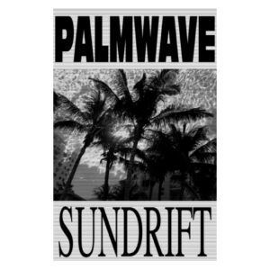 palmwave 01 print. palm tree print