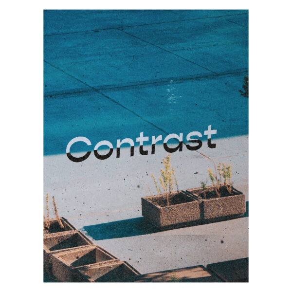 contrast design graphic print